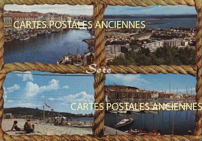 Cartes postales anciennes > CARTES POSTALES > carte postale ancienne > cartes-postales-ancienne.com Herault 34 Sete