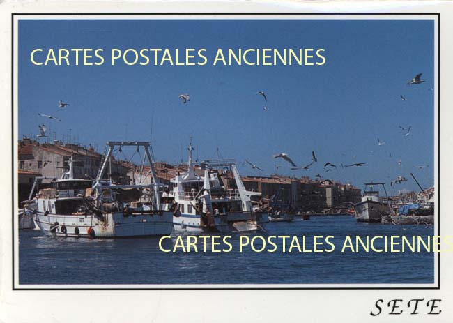 Cartes postales anciennes > CARTES POSTALES > carte postale ancienne > cartes-postales-ancienne.com Herault 34 Sete