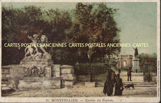 Cartes postales anciennes > CARTES POSTALES > carte postale ancienne > cartes-postales-ancienne.com Herault 34 Montpellier