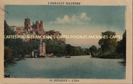 Cartes postales anciennes > CARTES POSTALES > carte postale ancienne > cartes-postales-ancienne.com Herault 34 Beziers