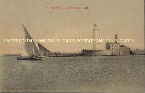 Cartes postales anciennes > CARTES POSTALES > carte postale ancienne > cartes-postales-ancienne.com Herault 34 Sete