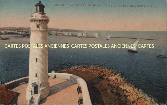 Cartes postales anciennes > CARTES POSTALES > carte postale ancienne > cartes-postales-ancienne.com Herault 34 Sete