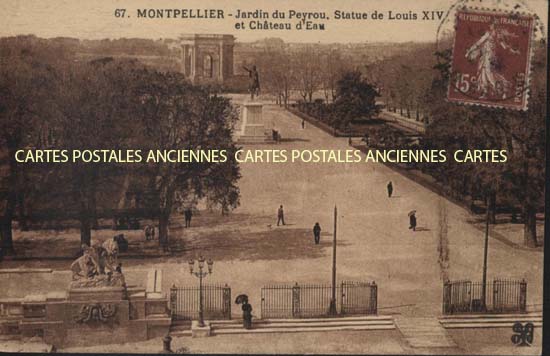 Cartes postales anciennes > CARTES POSTALES > carte postale ancienne > cartes-postales-ancienne.com Herault 34 Montpellier