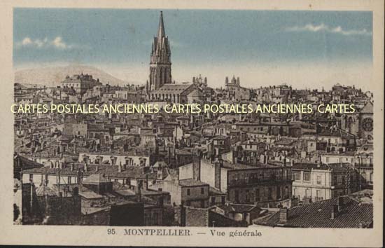 Cartes postales anciennes > CARTES POSTALES > carte postale ancienne > cartes-postales-ancienne.com Herault 34 Montpellier