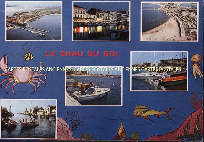 Cartes postales anciennes > CARTES POSTALES > carte postale ancienne > cartes-postales-ancienne.com Gard 30 Le Grau Du Roi