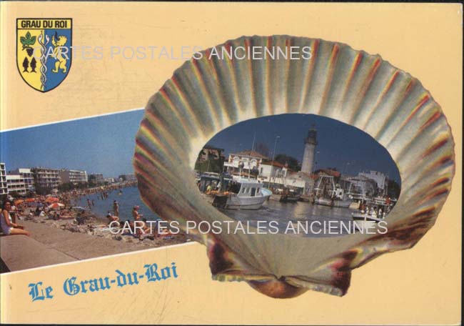 Cartes postales anciennes > CARTES POSTALES > carte postale ancienne > cartes-postales-ancienne.com Gard 30 Le Grau Du Roi