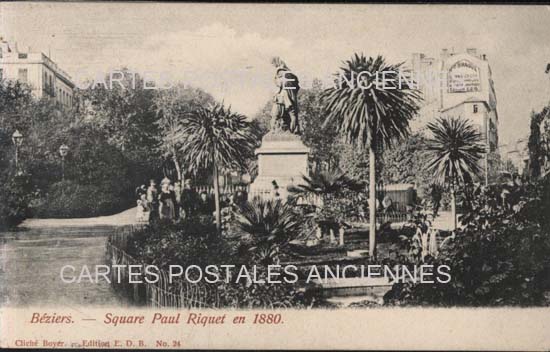 Cartes postales anciennes > CARTES POSTALES > carte postale ancienne > cartes-postales-ancienne.com Herault 34 Beziers