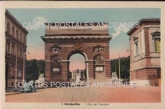 Cartes postales anciennes > CARTES POSTALES > carte postale ancienne > cartes-postales-ancienne.com Occitanie Herault Montpellier