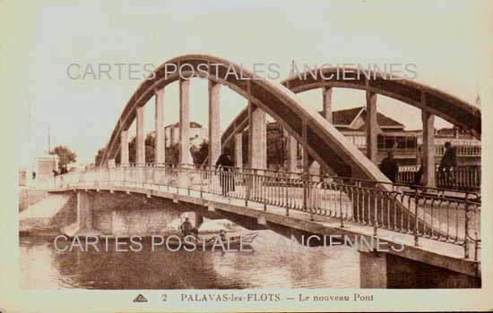 Cartes postales anciennes > CARTES POSTALES > carte postale ancienne > cartes-postales-ancienne.com Occitanie Herault Palavas Les Flots