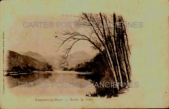 Cartes postales anciennes > CARTES POSTALES > carte postale ancienne > cartes-postales-ancienne.com Occitanie Herault Lamalou Les Bains