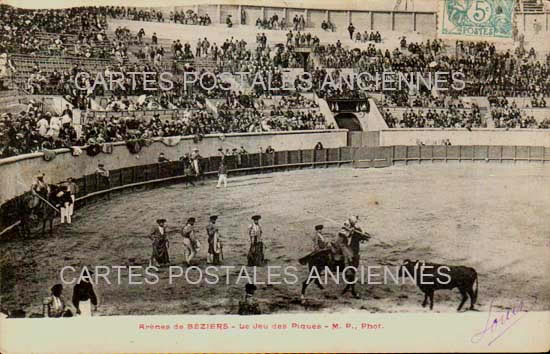 Cartes postales anciennes > CARTES POSTALES > carte postale ancienne > cartes-postales-ancienne.com Occitanie Herault Beziers