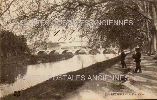 Cartes postales anciennes > CARTES POSTALES > carte postale ancienne > cartes-postales-ancienne.com Occitanie Herault Beziers