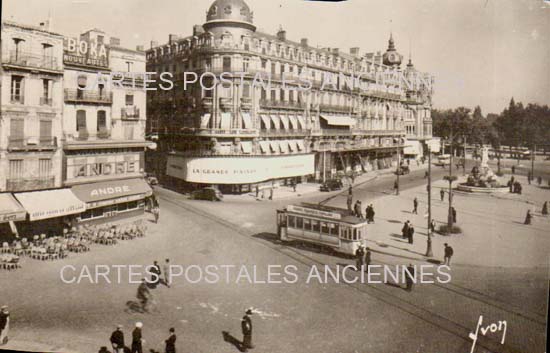 Cartes postales anciennes > CARTES POSTALES > carte postale ancienne > cartes-postales-ancienne.com Occitanie Herault Montpellier