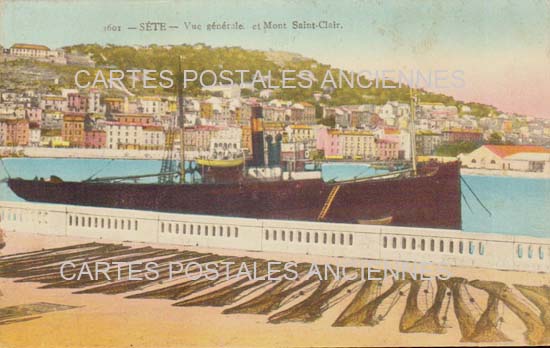 Cartes postales anciennes > CARTES POSTALES > carte postale ancienne > cartes-postales-ancienne.com Occitanie Herault Sete