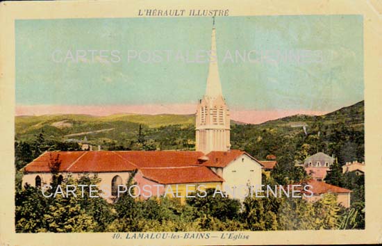 Cartes postales anciennes > CARTES POSTALES > carte postale ancienne > cartes-postales-ancienne.com Occitanie Herault Lamalou Les Bains