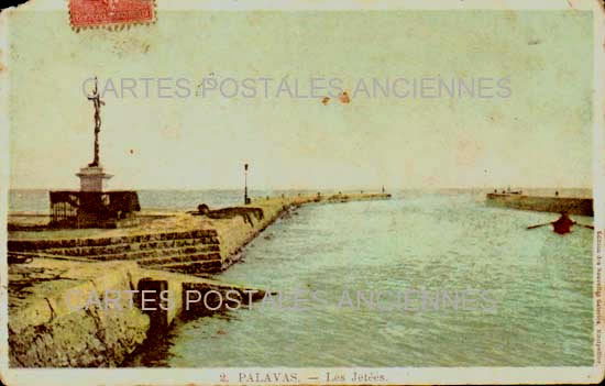 Cartes postales anciennes > CARTES POSTALES > carte postale ancienne > cartes-postales-ancienne.com Occitanie Herault Palavas Les Flots