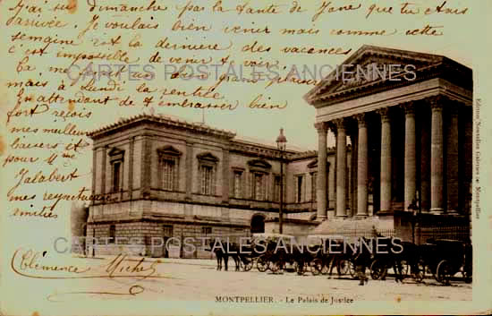 Cartes postales anciennes > CARTES POSTALES > carte postale ancienne > cartes-postales-ancienne.com Occitanie Herault Montpellier