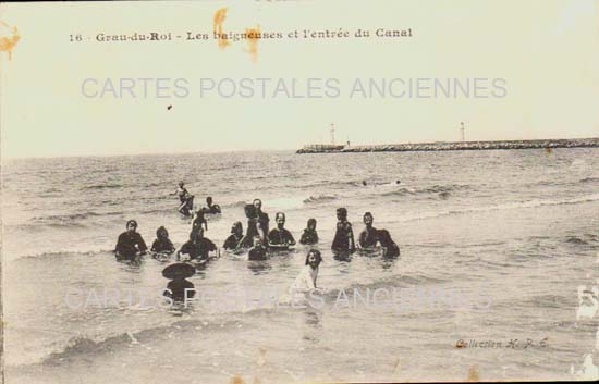 Cartes postales anciennes > CARTES POSTALES > carte postale ancienne > cartes-postales-ancienne.com Gard 30 Le Grau Du Roi