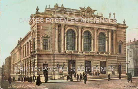 Cartes postales anciennes > CARTES POSTALES > carte postale ancienne > cartes-postales-ancienne.com Occitanie Herault Montpellier