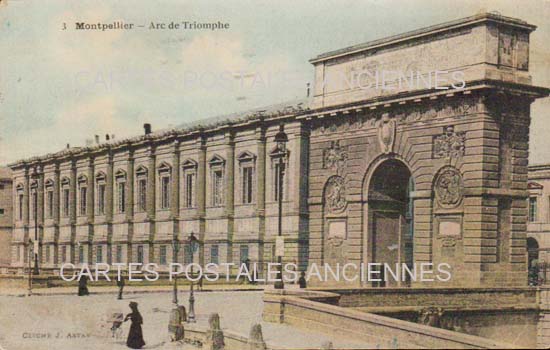 Cartes postales anciennes > CARTES POSTALES > carte postale ancienne > cartes-postales-ancienne.com Occitanie Herault Montpellier