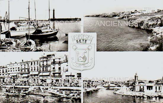 Cartes postales anciennes > CARTES POSTALES > carte postale ancienne > cartes-postales-ancienne.com Occitanie Herault Sete