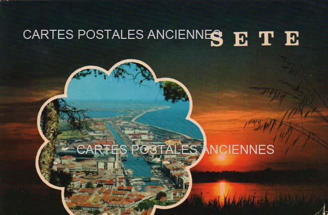 Cartes postales anciennes > CARTES POSTALES > carte postale ancienne > cartes-postales-ancienne.com Occitanie Herault Sete