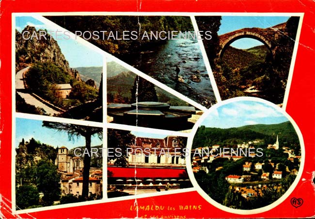 Cartes postales anciennes > CARTES POSTALES > carte postale ancienne > cartes-postales-ancienne.com Occitanie Herault Lamalou Les Bains