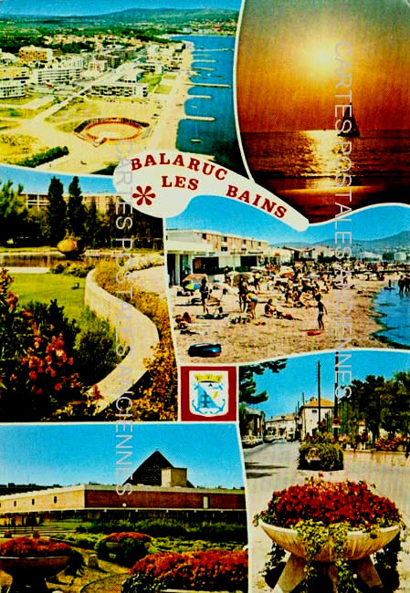 Cartes postales anciennes > CARTES POSTALES > carte postale ancienne > cartes-postales-ancienne.com Occitanie Herault Balaruc Les Bains