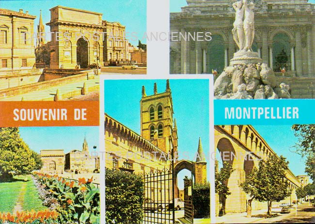 Cartes postales anciennes > CARTES POSTALES > carte postale ancienne > cartes-postales-ancienne.com Occitanie Herault Montpellier