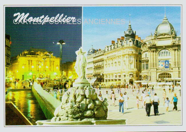 Cartes postales anciennes > CARTES POSTALES > carte postale ancienne > cartes-postales-ancienne.com Occitanie Herault Montpellier