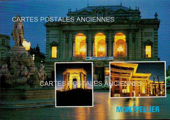 Cartes postales anciennes > CARTES POSTALES > carte postale ancienne > cartes-postales-ancienne.com Occitanie Herault Montpellier