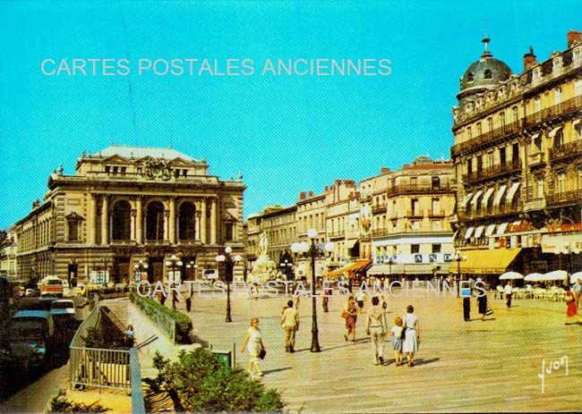 Cartes postales anciennes > CARTES POSTALES > carte postale ancienne > cartes-postales-ancienne.com Occitanie Herault Montpellier