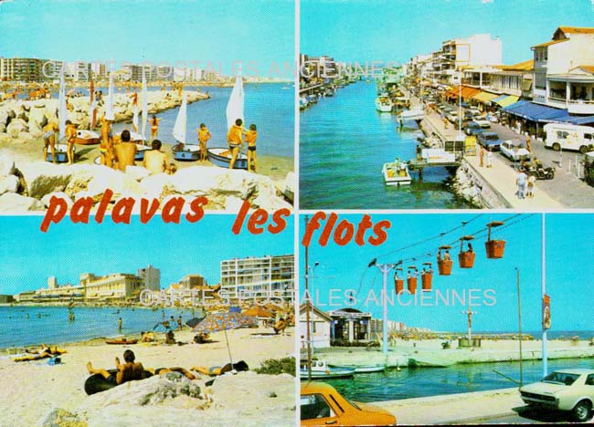 Cartes postales anciennes > CARTES POSTALES > carte postale ancienne > cartes-postales-ancienne.com Occitanie Herault Palavas Les Flots