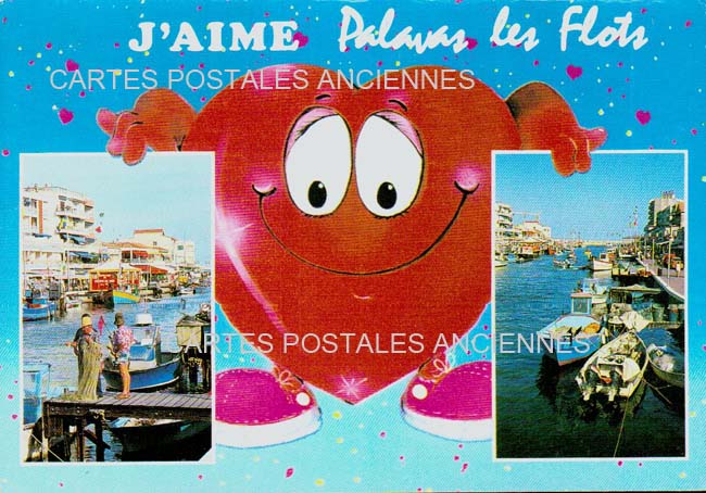 Cartes postales anciennes > CARTES POSTALES > carte postale ancienne > cartes-postales-ancienne.com Occitanie Herault Palavas Les Flots