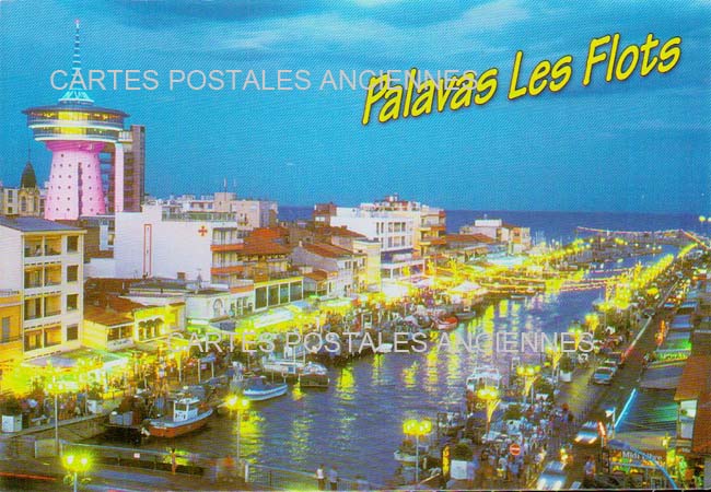 Cartes postales anciennes > CARTES POSTALES > carte postale ancienne > cartes-postales-ancienne.com Occitanie Herault Palavas Les Flots