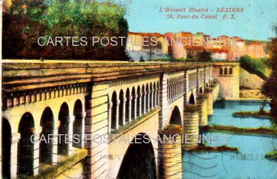 Cartes postales anciennes > CARTES POSTALES > carte postale ancienne > cartes-postales-ancienne.com Occitanie Herault Beziers