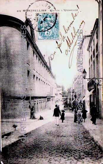 Cartes postales anciennes > CARTES POSTALES > carte postale ancienne > cartes-postales-ancienne.com Occitanie Herault Montpellier