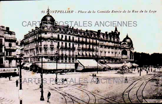 Cartes postales anciennes > CARTES POSTALES > carte postale ancienne > cartes-postales-ancienne.com Occitanie Herault Montpellier