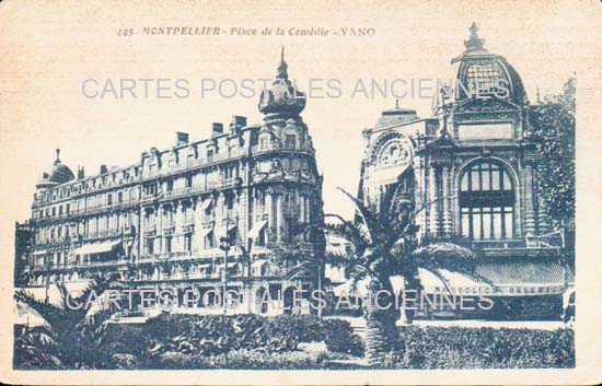 Cartes postales anciennes > CARTES POSTALES > carte postale ancienne > cartes-postales-ancienne.com Occitanie Herault Montpellier