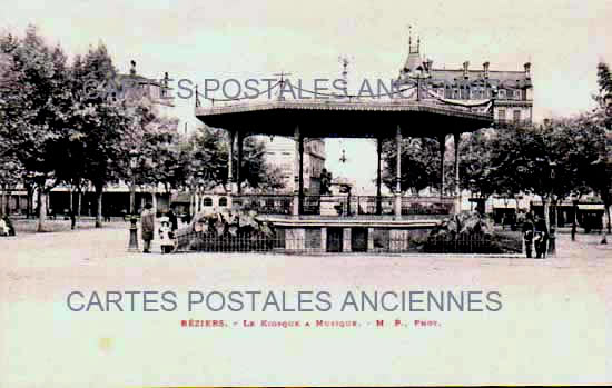 Cartes postales anciennes > CARTES POSTALES > carte postale ancienne > cartes-postales-ancienne.com Occitanie Herault Beziers