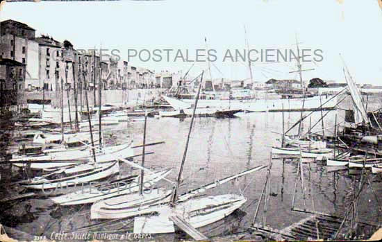 Cartes postales anciennes > CARTES POSTALES > carte postale ancienne > cartes-postales-ancienne.com Occitanie Herault Sete