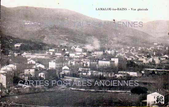 Cartes postales anciennes > CARTES POSTALES > carte postale ancienne > cartes-postales-ancienne.com Occitanie Herault Lamalou Les Bains