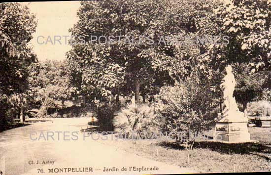 Cartes postales anciennes > CARTES POSTALES > carte postale ancienne > cartes-postales-ancienne.com Occitanie Herault Montpellier