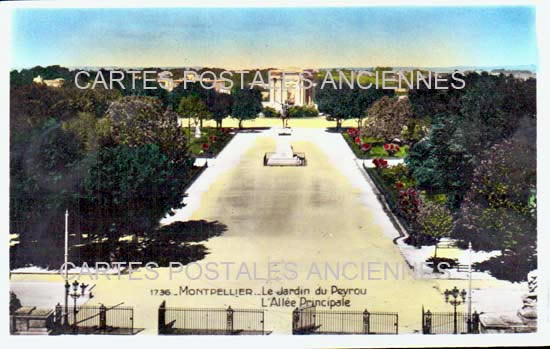 Cartes postales anciennes > CARTES POSTALES > carte postale ancienne > cartes-postales-ancienne.com Occitanie Herault Montpellier