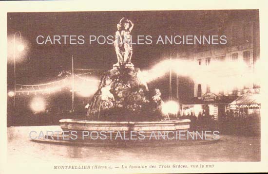 Cartes postales anciennes > CARTES POSTALES > carte postale ancienne > cartes-postales-ancienne.com Occitanie Herault Montpellier