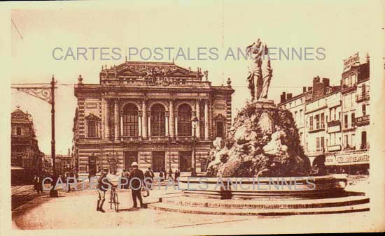 Cartes postales anciennes > CARTES POSTALES > carte postale ancienne > cartes-postales-ancienne.com Occitanie Herault Montpellier