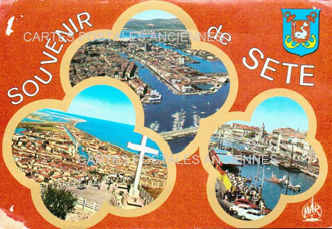 Cartes postales anciennes > CARTES POSTALES > carte postale ancienne > cartes-postales-ancienne.com Occitanie Herault Sete