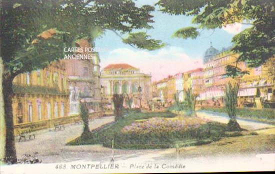 Cartes postales anciennes > CARTES POSTALES > carte postale ancienne > cartes-postales-ancienne.com Occitanie Herault Montpellier