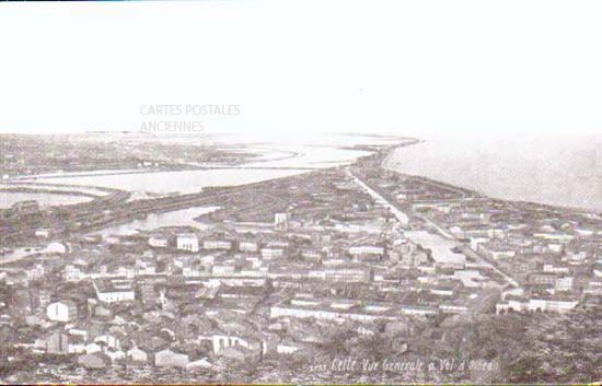 Cartes postales anciennes > CARTES POSTALES > carte postale ancienne > cartes-postales-ancienne.com Occitanie Herault Sete