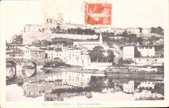 Cartes postales anciennes > CARTES POSTALES > carte postale ancienne > cartes-postales-ancienne.com Occitanie Herault Beziers